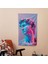 Neon Pop Art Roma Heykel Duvar Örtüsü - Süblimasyon Baskılı Canlı Ranforce Kumaş | Hafif Sanatsal 2