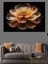 Lotus Çiçeği Dekoratif Kanvas - Mdf Ahşap Tablo 2