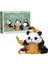 Ulusal Hazine Dev Panda Huahua Menglan Guolai Çizgi Film Bebeği Yapı Taşları Eğitici Montaj Oyuncak (Yurt Dışından) 1