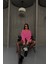 Boyfriend Gömlek Modal Kumaş Oversize - Pembe 4