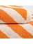 Ornaz Iplik Boyalı Verevli %100 Pamuk Banyo Havlusu 90X150 cm Natural / Mavi 5