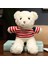 Kazak Teddy Ayı Ayı Doğum Günü Bebek Peluş Oyuncak Zemin Itme Halkası Sevgililer Günü Hediyesi (Yurt Dışından) 1