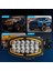 Kamyon Tır Traktör Off Road Jeep 10 Inç Sis Farı Gündüz Ledli Çalışma Lambası 12-24 V 4