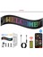 Rgb LED Matrix Panel Dijital Ekran 37X9 cm App Kontrollü Kumandalı 16X64 LED Animasyon Kayan Ekran 1