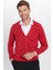 Slim Fit Düz Pamuk Erkek Hırka 1