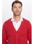 Slim Fit Düz Pamuk Erkek Hırka 2
