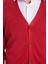 Slim Fit Düz Pamuk Erkek Hırka 3