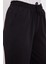 Siyah Belli Lastikli Cepli Spor Pantolon 5
