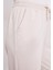 Bej Belli Lastikli Cepli Spor Pantolon 5