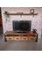 Masif Ahşap Çekmeceli Tv Ünitesi 45 x 140 cm 4