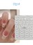 Tırnak Sticker Protez Tırnak Kalıcı Oje Süsleme, Nail Art Sticker 3