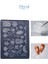 Nail Art Desen Kalıbı, Charm Tırnak Süsleme 3D Silikon Kalıp 1