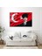 Atatürk ve Bayrak Cam Tablo 1