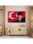 Atatürk ve Bayrak Cam Tablo 3