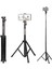 FL0591 Katlanır Alüminyum Tripod 3kg Yük Kapasiteli Kamera & Telefon Gimbal (Yurt Dışından) 1
