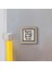 Zebur 46:10 Baskılı Mdf Magnet 7x7 3