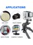 Katlanır Titreşim Önleyici Siyah Masaüstü Tripod (Yurt Dışından) 4
