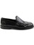 Siyah Leather Erkek Klasik Ayakkabı E01755134603 1