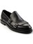 Siyah Leather Erkek Klasik Ayakkabı E01755134603 2