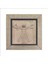 Vitruvius Adamı (Leonardo Da Vinci, 1492) Baskılı Mdf Magnet 7x7 4