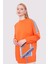 Oranj Şerit Aksesuar Detaylı Sweat 1
