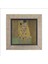 Öpücük (Gustav Klimt, 1907) Baskılı Mdf Magnet 7x7 4