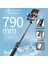 P70D Alüminyum Alaşımlı Bluetooth Sie Çubuğu Tripod Dolgu Işıklı Beyaz (Yurt Dışından) 5