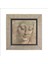 Baş Etüdü (Leonardo Da Vinci) Baskılı Mdf Magnet 7x7 4