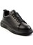 Siyah Leather Erkek Sneaker E01080257903 2