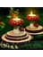 Mantar Tealight Mumluk 2'li Set / Dekoratif Mumluk 1
