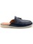 Lacivert Leather Erkek Terlik E04079975603 1