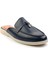 Lacivert Leather Erkek Terlik E04079975603 2