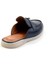 Lacivert Leather Erkek Terlik E04079975603 3