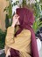 Bordo Harem Scarf Maria Şal 4