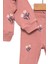 Kız Bebek Pembe Sweatshirt ve Fitilli Tayt - Alt Üst Takım 3