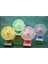 Mini Masa Üstü Fan 16x11 Cm Şarjlı 5 Kanatlı Metal Ayaklı Taşınabilir Serinletici Vantilatör Pervane 1