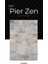 Pier Zen HG08A Krem Gri Viskon Akrilik Yumuşak Leke Tutmaz Silinebilir Halı 3