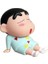 Crayon Shin-Chan Cep Telefonu Tutucu Hareketli Model Sevimli Masaüstü Süs Bebekleri (Yurt Dışından) 1