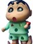 Crayon Shin-Chan Cep Telefonu Tutucu Hareketli Model Sevimli Masaüstü Süs Bebekleri (Yurt Dışından) 1