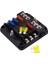 12V Sigorta Bloğu, LED Uyarı Göstergeli Su Geçirmez Tekne Sigorta Paneli Korumalı Kapak-Negatif Bus Sigorta Kutusu ile 6 Devre (Yurt Dışından) 5