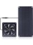 10W Güneş Enerjili Fan, Güneş Havalandırma Egzoz Fanı Yüksek Hızlı Hava Akışı Dış Kiti, Tavuk Kümesleri, Seralar, Akalar 2 Fan Için (Yurt Dışından) 1