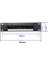 Bağlantı Noktalı Düz Cat6 Patch Panel RJ45 Ağ Kablosu Adaptör Jakı Ethernet Dağıtım Çerçevesi (Yurt Dışından) 4