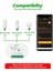 Mini Wifi Akıllı Ev Karartma Anahtarı Tuya App Uzaktan Kumanda Ses Zamanlama Parlaklık Ayarı Anahtarı Siyah (Yurt Dışından) 2