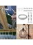 Kablo Kiti 15M/3MM Paslanmaz Çelik Tel Halat Tırmanma Tesisleri Için Pvc Kaplı Bahçe Tel Korkuluk (Yurt Dışından) 5