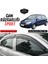 Hyundai Getz 2002–2011 Uyumlu Mugen Cam Rüzgarlığı Seti Piano Black 4'lü Ithal Parlak Siyah 1