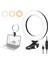 Puluz 6.2 Inç Dolgu Işığı 40 LED Halka Işık 3200K-6500K Renk Sıcaklığı Video Dizüstü Bilgisayar Dolgu Işığı Için Montaj Kelepçesi ile (Yurt Dışından) 2