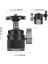 Puluz 360 Panorama Alüminyum Alaşımlı Tripod Top Başlı Adaptör Düğmeli Kilitli 1/4 Inç Tutucu Montajı Dslr Kameralar Aksesuarları Için (Yurt Dışından) 2