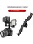 Dslr Kamera Mikrofonu Için 1/4 Inç Dişli Delikli 2 Kafalı Soğuk Ayakkabı Montaj Uzatma Çubuğu Alüminyum Alaşımlı Flaş Braketi (Yurt Dışından) 3