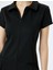 Kalın Piliseli Slim Fit Kısa Kollu Fermuarlı Mini Elbise 5