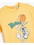 Bugs Bunny Baskılı Bisiklet Yaka Lisanslı Oversize Pamuklu Tişört 3